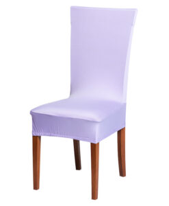 Potah na židli lila  - Natahovací elastický potah