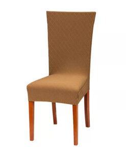 Potah na židli Káro jemné  - Natahovací elastický potah