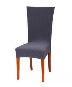 Potah na židli Káro jemné  - Natahovací elastický potah