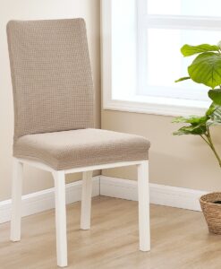 Napínací voděodolný potah na židli Magic clean béžová