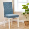 Napínací voděodolný potah na židli Magic clean modrá